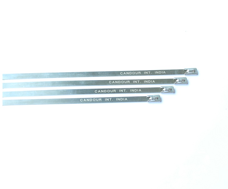 SS Ball Lock Cable Ties - Uncoated